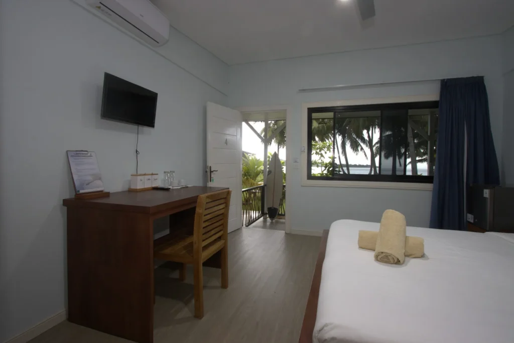Ocean Front Suite at Nasara Resort Mentawai — beachfront accommodation