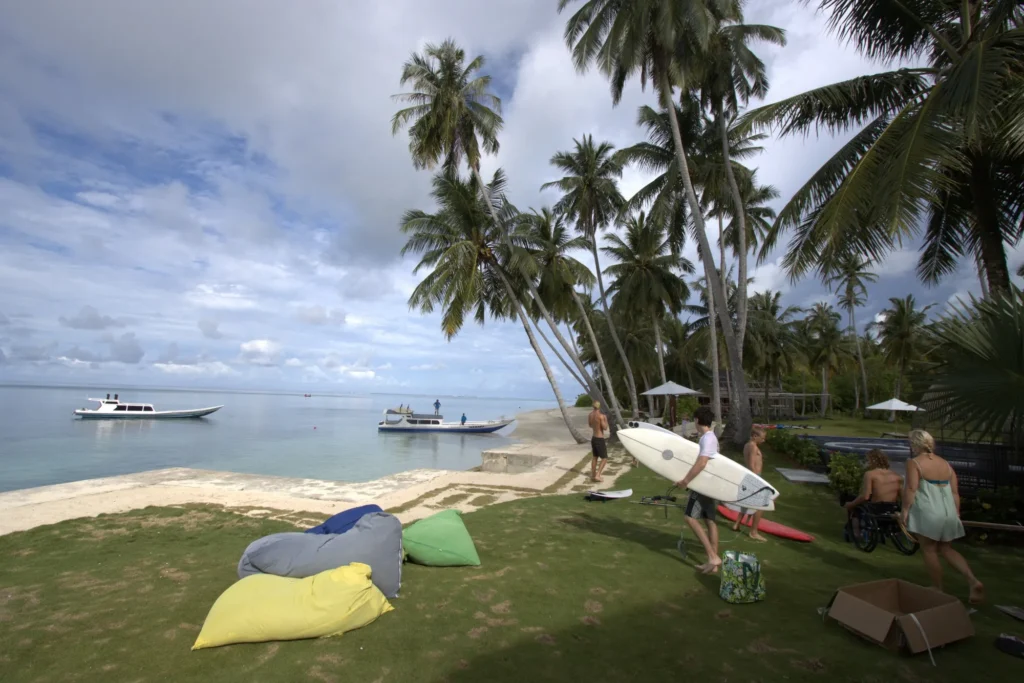 Snorkelling and kayaking at Nasara Resort Awera Island Mentawai