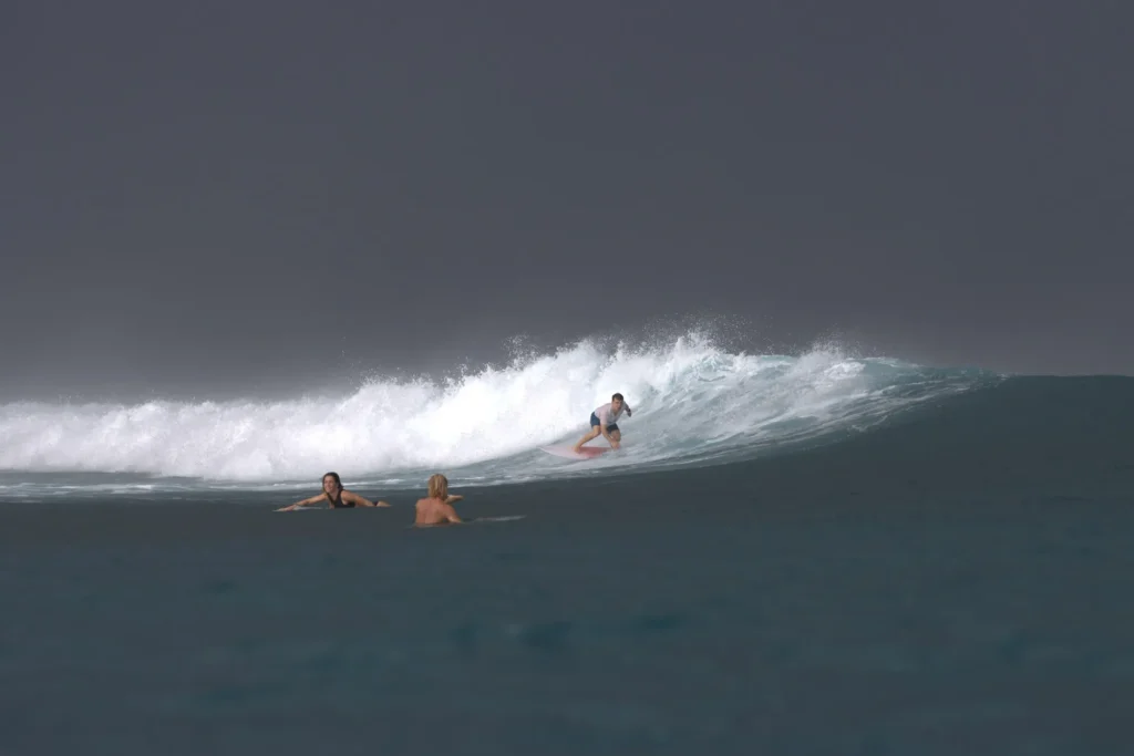 Surfing Telescopes wave Mentawai Islands — Nasara Resort guided session